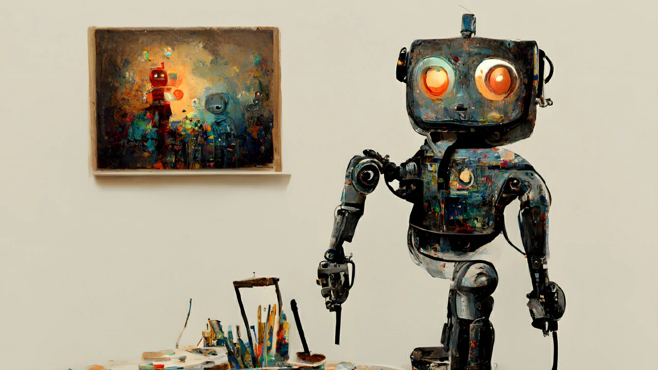 Inteligencia artificial y arte generado por IA