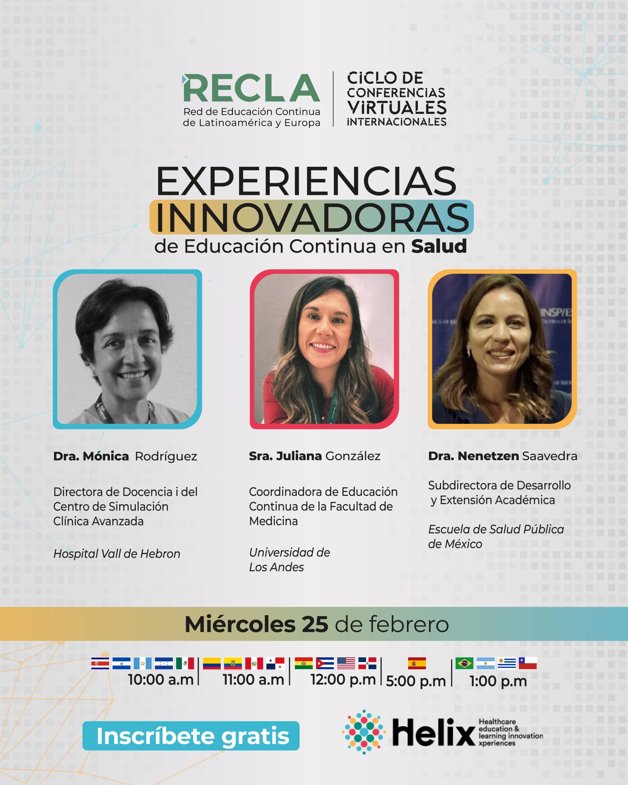 Experiencias Innovadoras de Educación Continua en Salud