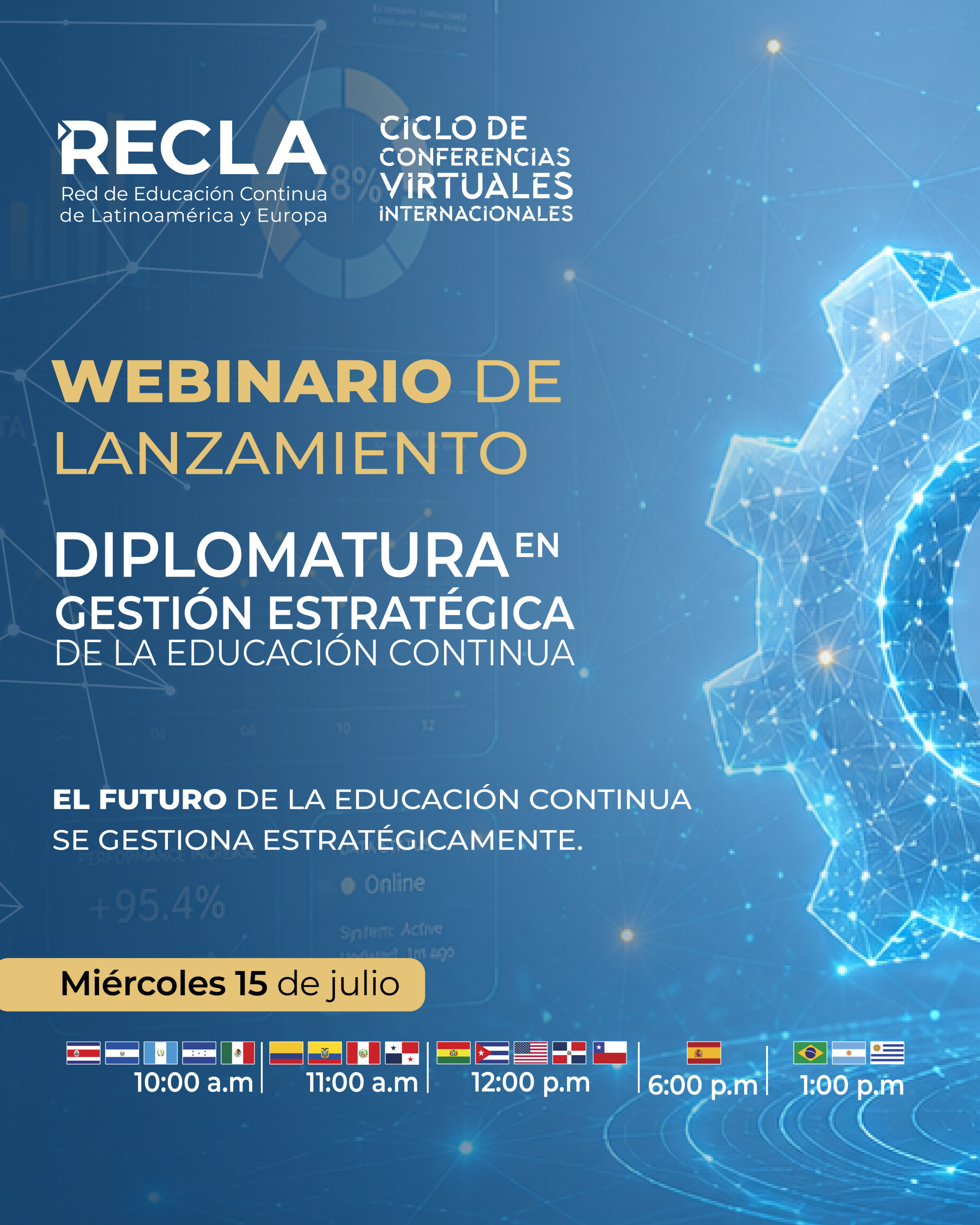 Lanzamiento Diplomatura en Gestión Estratégica de la Educación Continua